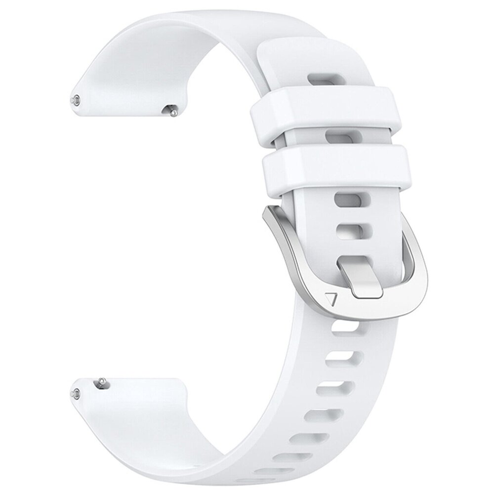 Strap-it® Strap-it Garmin Venu SQ Classic Silikon Armband (Weiß) Strap-it® Strap-it Garmin Venu SQ Classic Silikon Armband (Weiß)