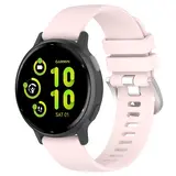 Strap-it® Garmin Vivoactive 5 Classic Silikon Armband (Rosa) Strap-it® Garmin Vivoactive 5 Classic Silikon Armband (Rosa)