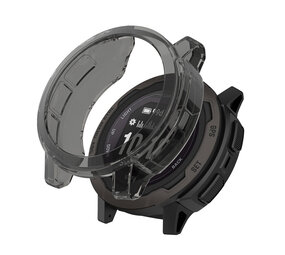 Strap-it® Garmin Instinct 2s TPU Hülle (Transparent-Schwarz) Strap-it® Garmin Instinct 2s TPU Hülle (Transparent-Schwarz)