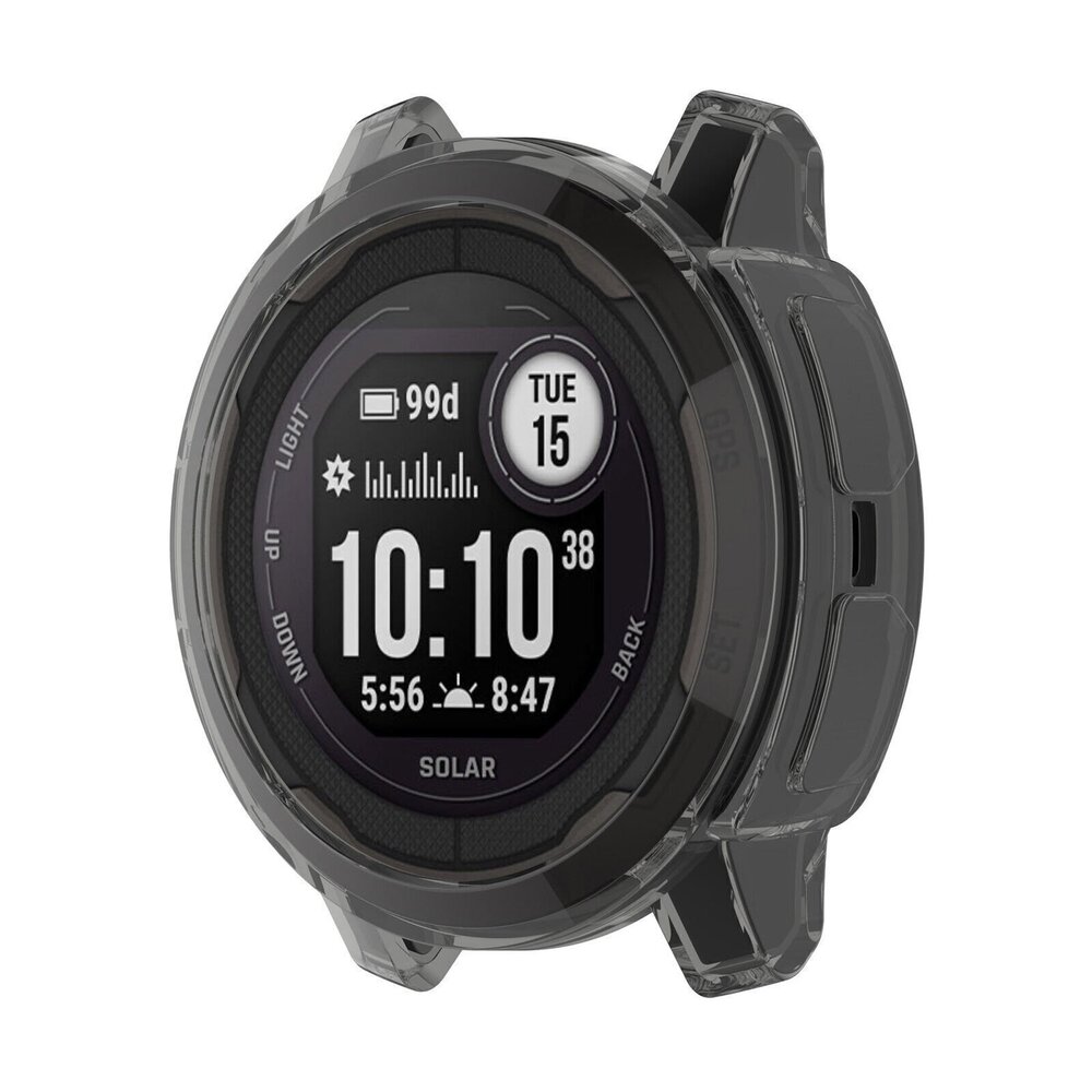 Strap-it® Strap-it Garmin Instinct 2s TPU Hülle (Transparent-Schwarz) Strap-it® Strap-it Garmin Instinct 2s TPU Hülle (Transparent-Schwarz)