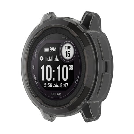 Strap-it® Strap-it Garmin Instinct 2s TPU Hülle (Transparent-Schwarz) Strap-it® Strap-it Garmin Instinct 2s TPU Hülle (Transparent-Schwarz)