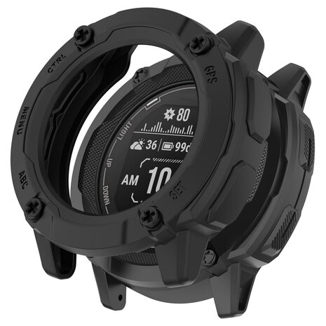 Strap-it® Strap-it Garmin Instinct 2x Robustes TPU Hülle (Schwarz) Strap-it® Strap-it Garmin Instinct 2x Robustes TPU Hülle (Schwarz)