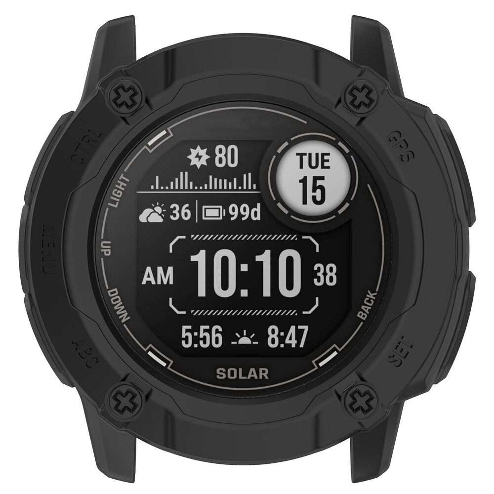Strap-it® Strap-it Garmin Instinct 2x Robustes TPU Hülle (Schwarz) Strap-it® Strap-it Garmin Instinct 2x Robustes TPU Hülle (Schwarz)
