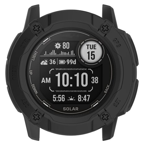 Strap-it® Strap-it Garmin Instinct 2x Robustes TPU Hülle (Schwarz) Strap-it® Strap-it Garmin Instinct 2x Robustes TPU Hülle (Schwarz)