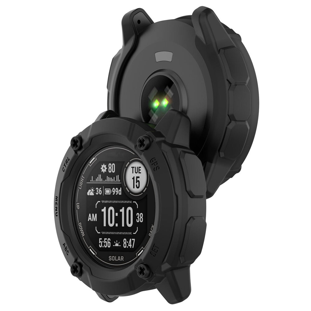 Strap-it® Strap-it Garmin Instinct 2x Robustes TPU Hülle (Schwarz) Strap-it® Strap-it Garmin Instinct 2x Robustes TPU Hülle (Schwarz)