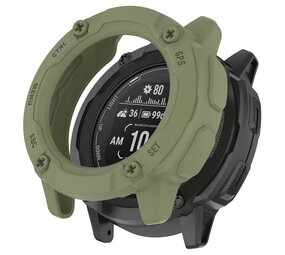 Strap-it® Garmin Instinct 2x Robustes TPU Hülle (Olivgrün) Strap-it® Garmin Instinct 2x Robustes TPU Hülle (Olivgrün)