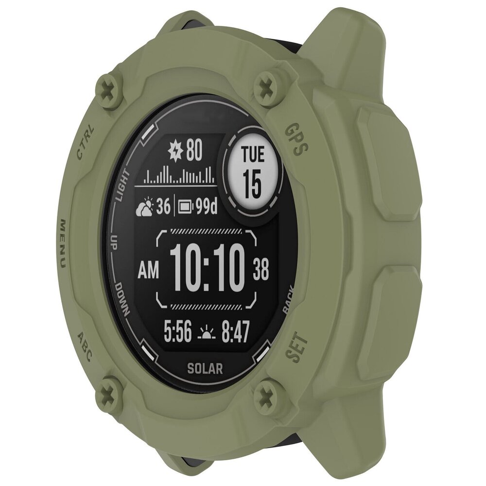 Strap-it® Strap-it Garmin Instinct 2x Robustes TPU Hülle (Olivgrün) Strap-it® Strap-it Garmin Instinct 2x Robustes TPU Hülle (Olivgrün)