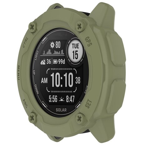 Strap-it® Strap-it Garmin Instinct 2x Robustes TPU Hülle (Olivgrün) Strap-it® Strap-it Garmin Instinct 2x Robustes TPU Hülle (Olivgrün)