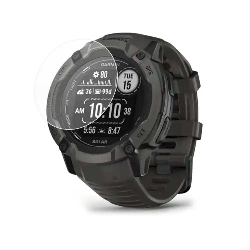 Strap-it® Strap-it Garmin Instinct 2x (50mm) Displayschutz (Glas) Strap-it® Strap-it Garmin Instinct 2x (50mm) Displayschutz (Glas)