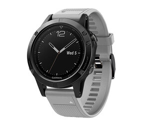 Strap-it® Garmin Forerunner 935 Silikon Armband (Grau)