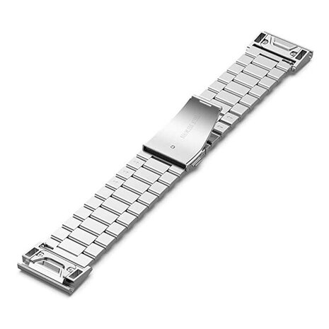Strap-it® Strap-it Garmin Forerunner 945 Stahlarmband (Silber) Strap-it® Strap-it Garmin Forerunner 945 Stahlarmband (Silber)