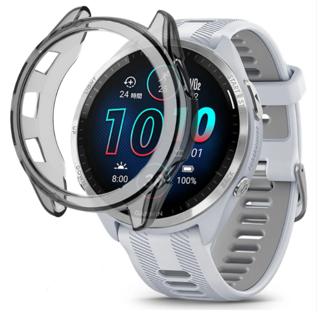 Strap-it® Strap-it Garmin Forerunner 965 TPU Hülle (Transparent-Schwarz) Strap-it® Strap-it Garmin Forerunner 965 TPU Hülle (Transparent-Schwarz)