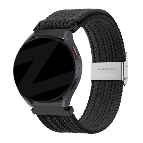 Bandz Bandz Polar Vantage V3 geflochtenes Nylon Band (Schwarz)