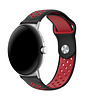 Strap-it® Strap-it Google Pixel Watch 1/2 Sport Armband (Schwarz/Rot) Strap-it® Strap-it Google Pixel Watch 1/2 Sport Armband (Schwarz/Rot)
