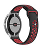Strap-it® Strap-it Google Pixel Watch 1/2 Sport Armband (Schwarz/Rot) Strap-it® Strap-it Google Pixel Watch 1/2 Sport Armband (Schwarz/Rot)