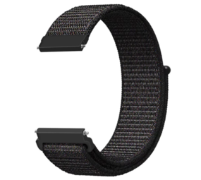 Strap-it® Huawei Watch GT 4 - 41mm Nylon Armband (Schwarz) Strap-it® Huawei Watch GT 4 - 41mm Nylon Armband (Schwarz)
