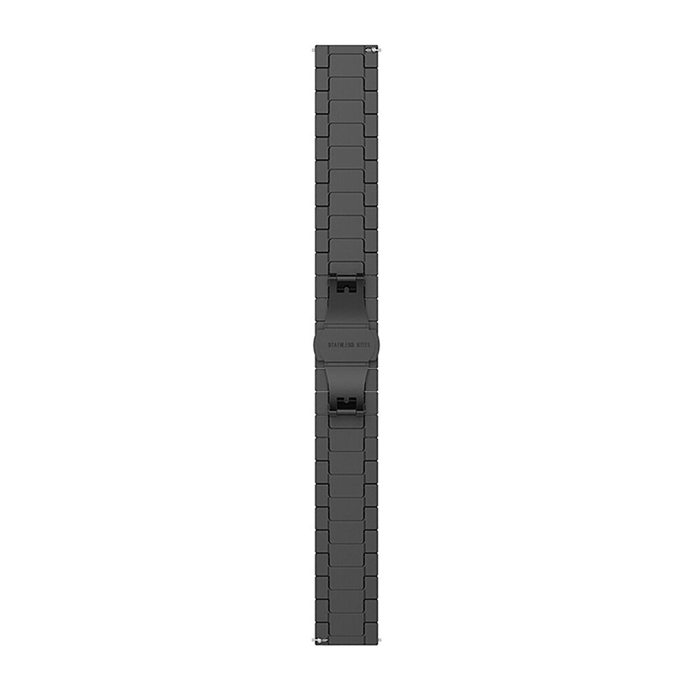 Strap-it® Strap-it Huawei Watch GT 4 - 41mm Metallarmband (Schwarz)
