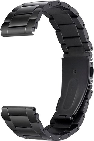 Strap-it® Strap-it Huawei Watch GT 4 - 41mm Titan Armband (Schwarz)