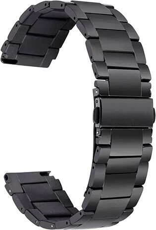Strap-it® Strap-it Huawei Watch GT 4 - 41mm Titan Armband (Schwarz)