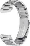 Strap-it® Strap-it Huawei Watch GT 4 - 41mm Titan Armband (Silber)