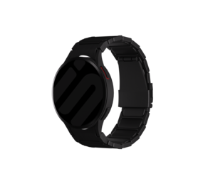 Strap-it® Samsung Galaxy Watch 4 44mm 'One push' Luxus Titan Armband (Schwarz) Strap-it® Samsung Galaxy Watch 4 44mm 'One push' Luxus Titan Armband (Schwarz)
