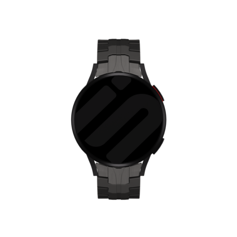 Strap-it® Strap-it Samsung Galaxy Watch 4 44mm Titan Iron Armband (Graphit)