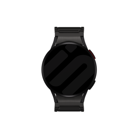 Strap-it® Strap-it Samsung Galaxy Watch 5 44mm 'One push' Luxus Titan Armband (Graphit) Strap-it® Strap-it Samsung Galaxy Watch 5 44mm 'One push' Luxus Titan Armband (Graphit)