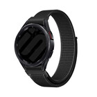 Strap-it® Strap-it Samsung Galaxy Watch 5 40mm 'One push' Nylon Armband (Schwarz)