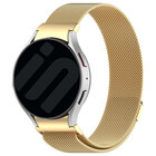 Strap-it® Strap-it Samsung Galaxy Watch 5 Pro 'One push' Milanaise Armband (Gold)