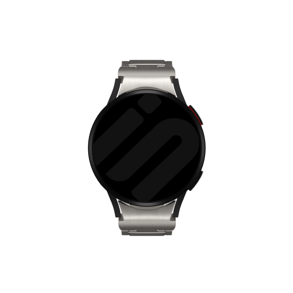 Strap-it® Strap-it Samsung Galaxy Watch 5 Pro 'One push' Titan Armband (Titan) Strap-it® Strap-it Samsung Galaxy Watch 5 Pro 'One push' Titan Armband (Titan)