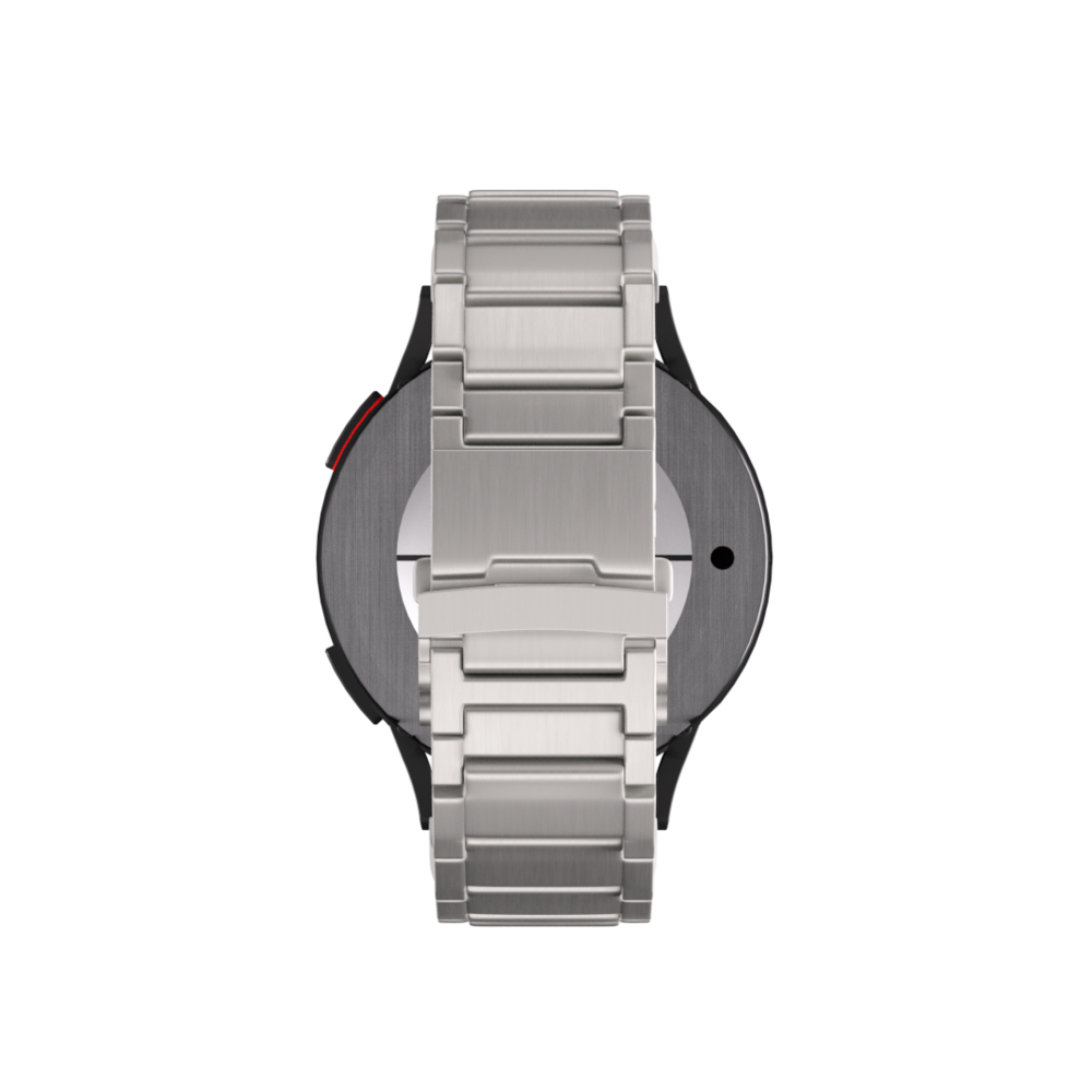Strap-it® Strap-it Samsung Galaxy Watch 5 Pro 'One push' Titan Armband (Titan) Strap-it® Strap-it Samsung Galaxy Watch 5 Pro 'One push' Titan Armband (Titan)