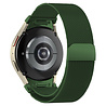 Strap-it® Strap-it Samsung Galaxy Watch 4 40mm 'One push' Milanaise Armband (Grün) Strap-it® Strap-it Samsung Galaxy Watch 4 40mm 'One push' Milanaise Armband (Grün)