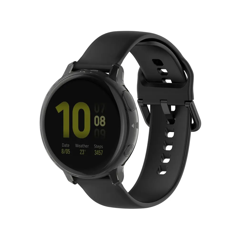 Strap-it® Strap-it Samsung Galaxy Watch Active 2 40mm Schutzhülle (Schwarz) Strap-it® Strap-it Samsung Galaxy Watch Active 2 40mm Schutzhülle (Schwarz)