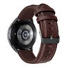 Bandz Bandz Amazfit Bip U (Pro) Lederarmband 'Classic' (Dunkelbraun) Bandz Bandz Amazfit Bip U (Pro) Lederarmband 'Classic' (Dunkelbraun)