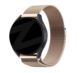Bandz Bandz Amazfit GTS 4 Milanaise Loop Armband (Rosagold) Bandz Bandz Amazfit GTS 4 Milanaise Loop Armband (Rosagold)