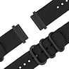 Bandz Bandz Amazfit GTS 4 Nylonarmband mit Schnalle (Schwarz) Bandz Bandz Amazfit GTS 4 Nylonarmband mit Schnalle (Schwarz)