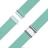 Bandz Bandz Amazfit GTR Mini geflochtenes Nylon Band (Türkis) Bandz Bandz Amazfit GTR Mini geflochtenes Nylon Band (Türkis)