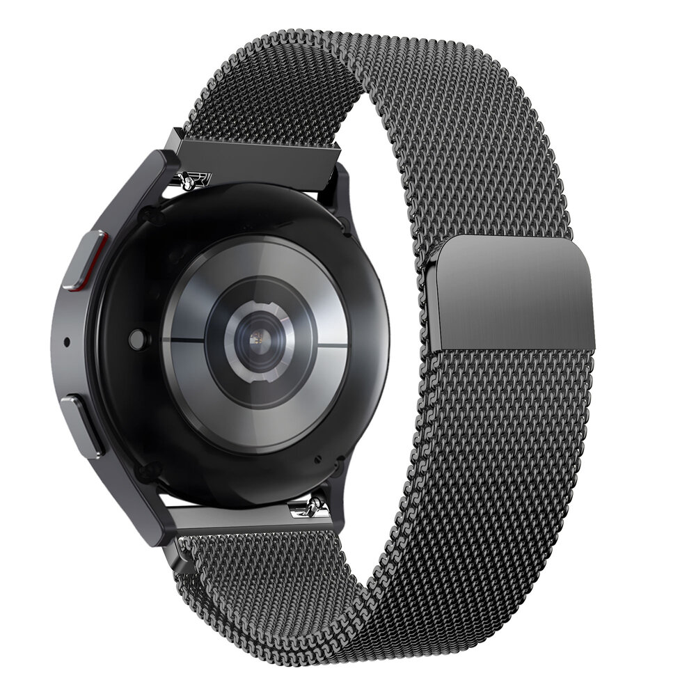 Bandz Bandz Amazfit GTR Mini Milanaise Loop Armband (Schwarz)