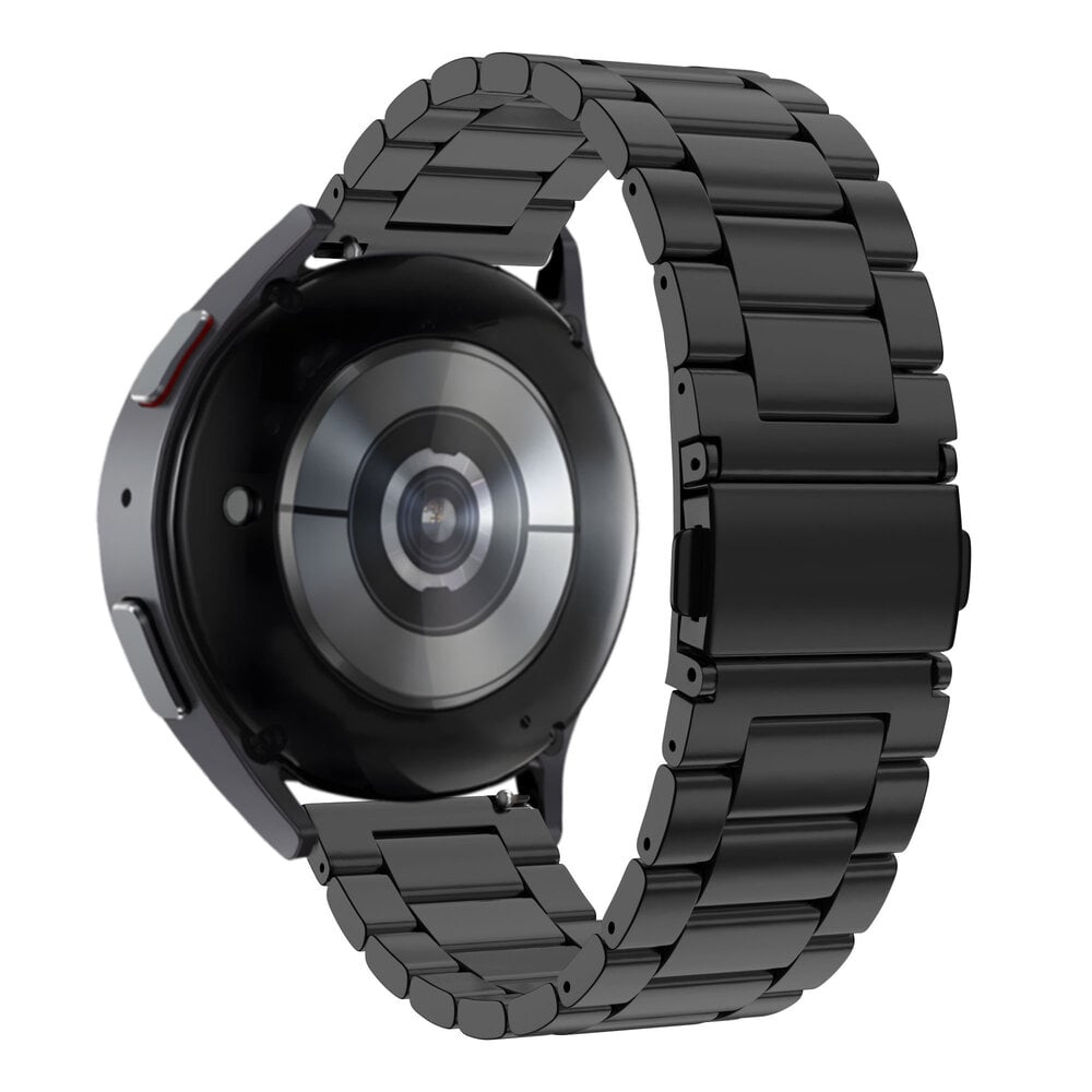 Bandz Bandz Amazfit Bip 3 (Pro) Stahlarmband 'Classic' (Schwarz) Bandz Bandz Amazfit Bip 3 (Pro) Stahlarmband 'Classic' (Schwarz)
