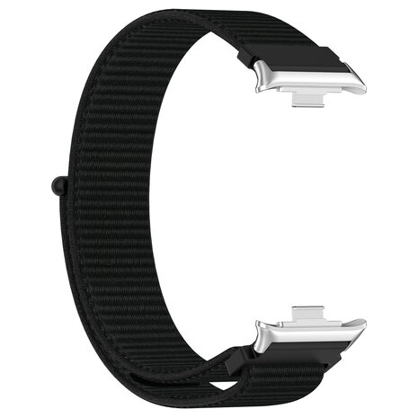 Strap-it® Strap-it Redmi Watch 4 Nylon Armband (Schwarz) Strap-it® Strap-it Redmi Watch 4 Nylon Armband (Schwarz)