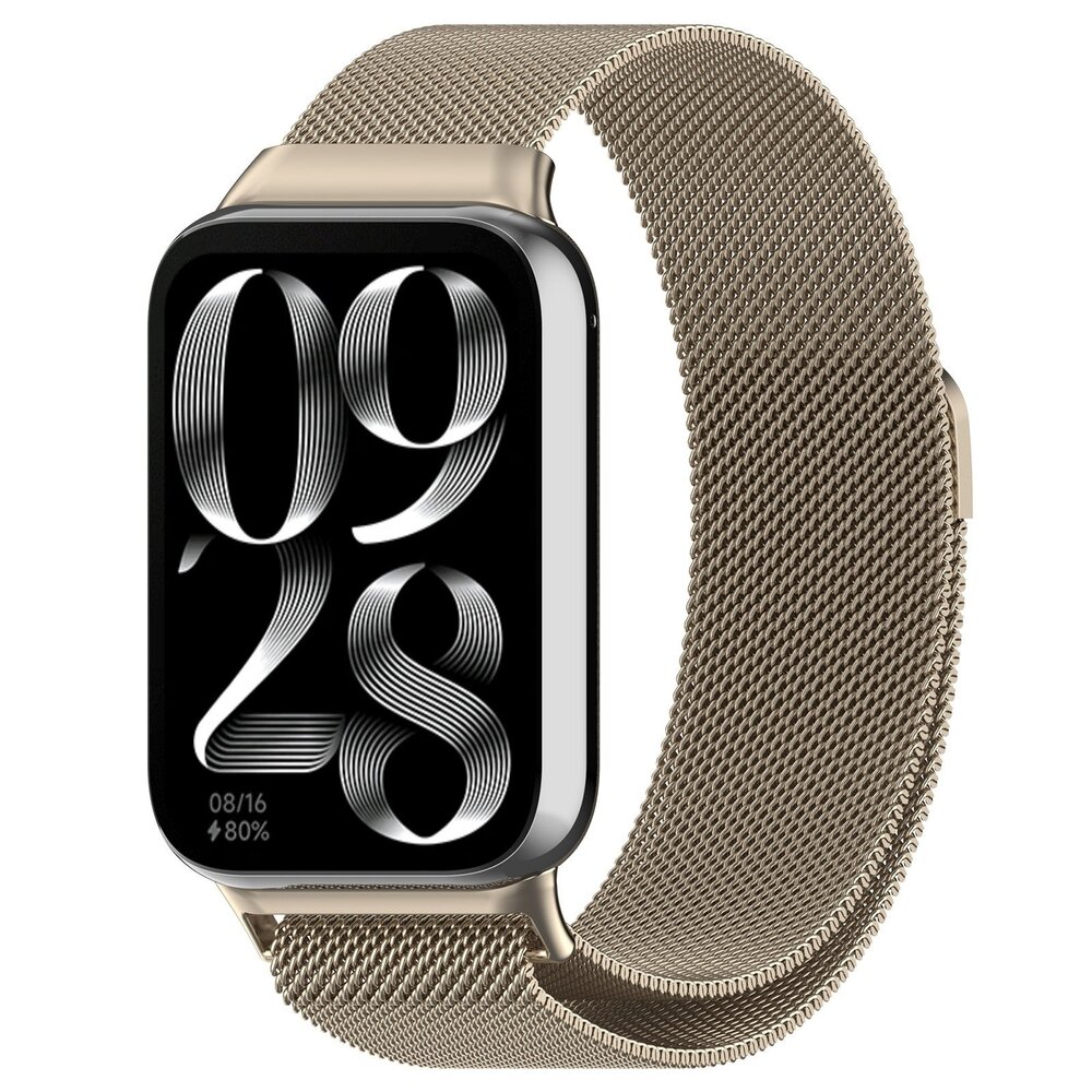 Strap-it® Strap-it Redmi Watch 4 Milanaise Armband (Sekt)