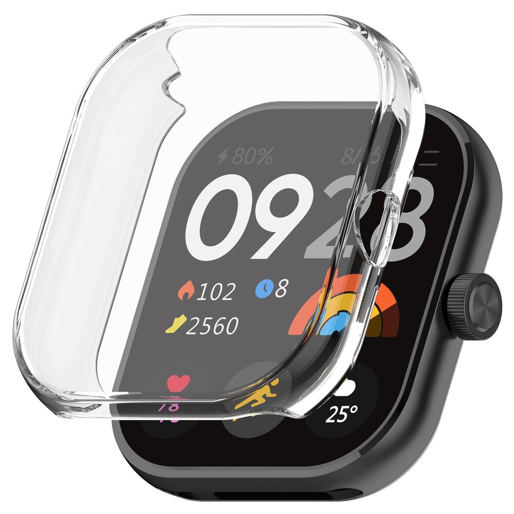 Strap-it® Strap-it Redmi Watch 4 TPU Hülle (Transparent) Strap-it® Strap-it Redmi Watch 4 TPU Hülle (Transparent)