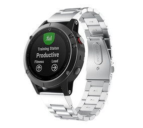 Strap-it® Garmin Epix Pro (Gen 2) 47mm Stahlarmband (Silber) Strap-it® Garmin Epix Pro (Gen 2) 47mm Stahlarmband (Silber)