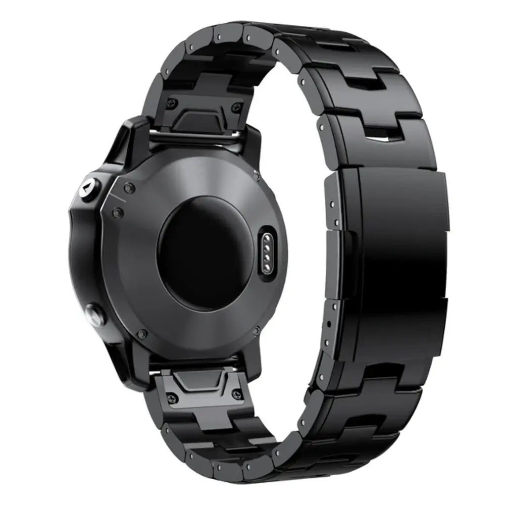 Strap-it® Strap-it Garmin Epix Pro (Gen 2) 47mm Titan Armband (Schwarz)