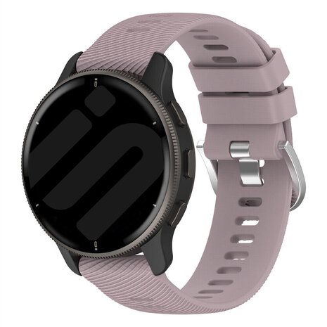 Strap-it® Strap-it Garmin Venu 2 Silikonarmband (Violett)