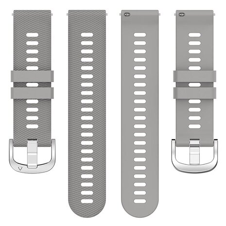 Strap-it® Strap-it Garmin Forerunner 265 Silikonarmband (Hellgrau) Strap-it® Strap-it Garmin Forerunner 265 Silikonarmband (Hellgrau)