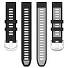 Strap-it® Strap-it Garmin Forerunner 265 Sport Armband mit Schnalle (Schwarz/Grau) Strap-it® Strap-it Garmin Forerunner 265 Sport Armband mit Schnalle (Schwarz/Grau)