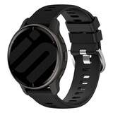 Strap-it® Garmin Venu 3 Silikonarmband (Schwarz) Strap-it® Garmin Venu 3 Silikonarmband (Schwarz)