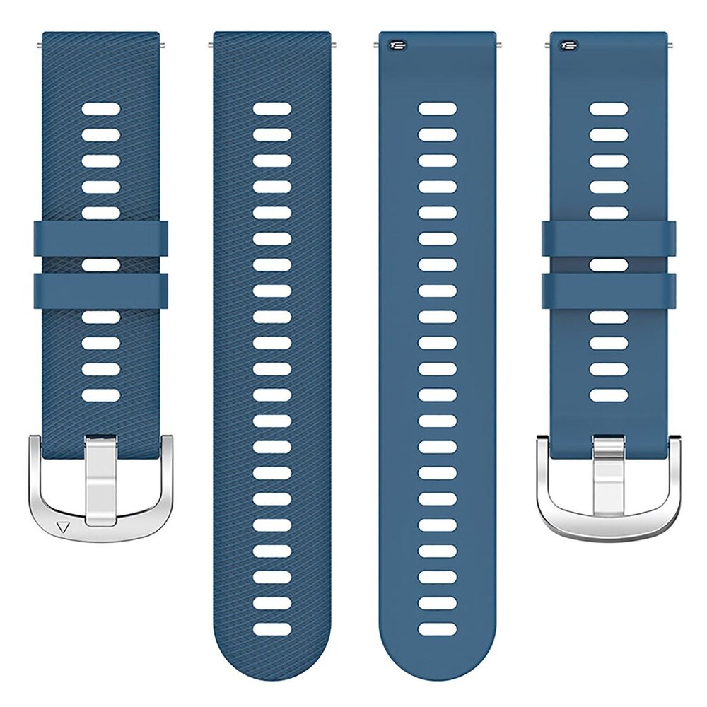 Strap-it® Strap-it Garmin Vivoactive 4 Silikonarmband (Blau) Strap-it® Strap-it Garmin Vivoactive 4 Silikonarmband (Blau)