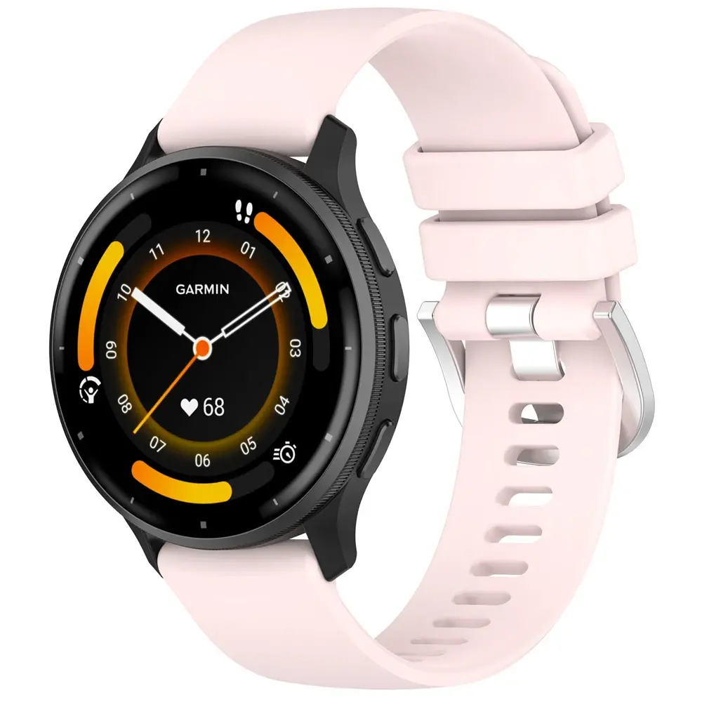 Strap-it® Strap-it Garmin Venu 3 Silikon Classic Armband (Rosa)